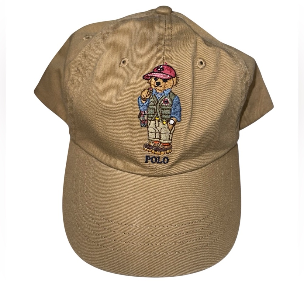 Polo Ralph Lauren Men’s Twill baseball cap color cafe tan